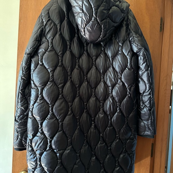 Donna Karan NY long Puffer Coat (xl) - Picture 3 of 6